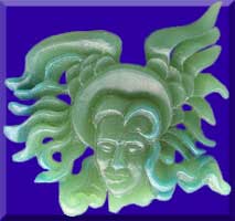 Picture of Angel Face Wax Carving